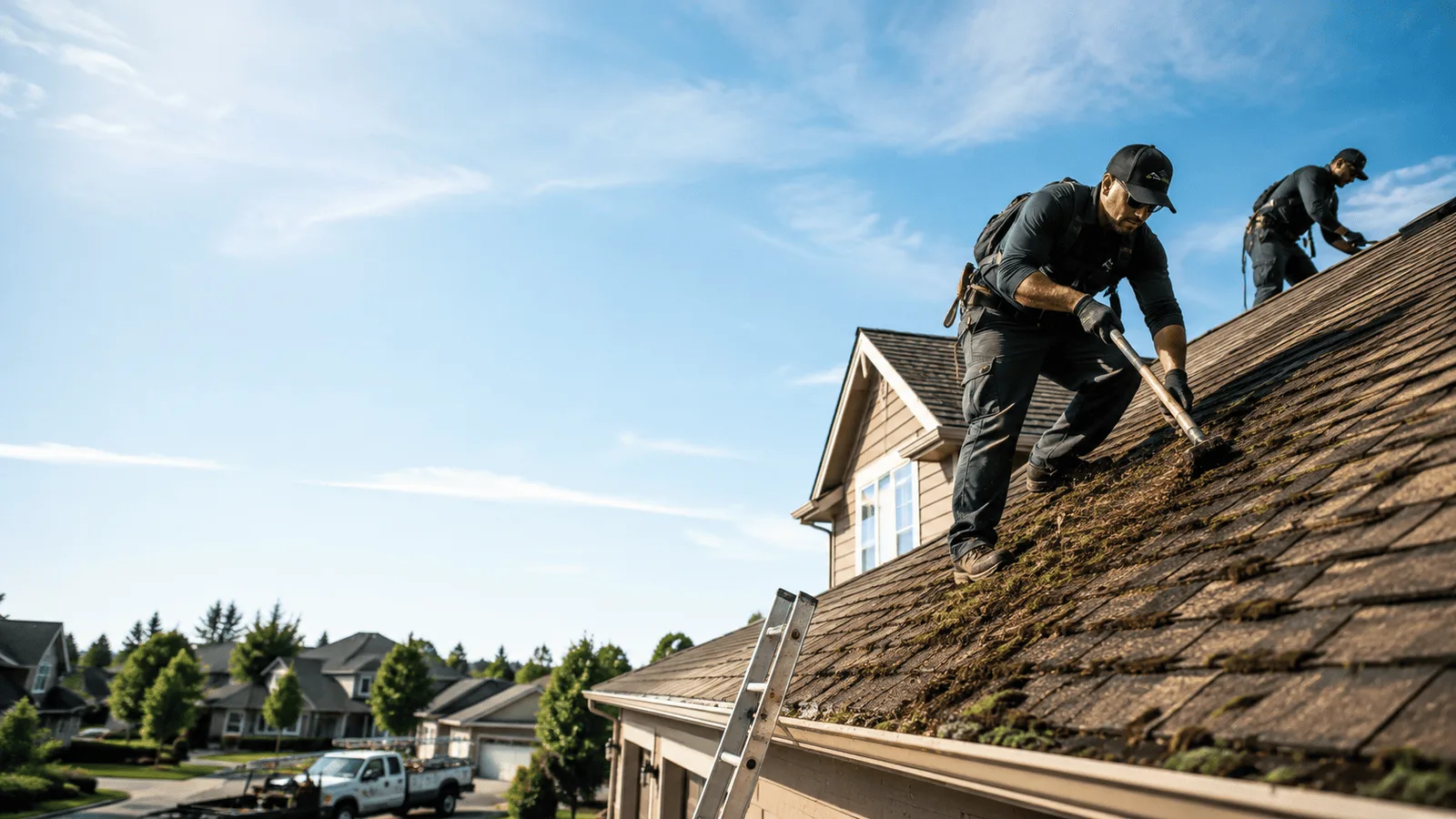 Roof Moss Removal in Cunningham, TX near me
